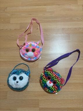 Bundle “Ty Beanie Babies” girls purses in great condition